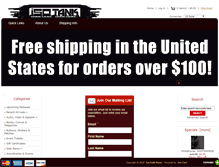 Tablet Screenshot of isotank.com